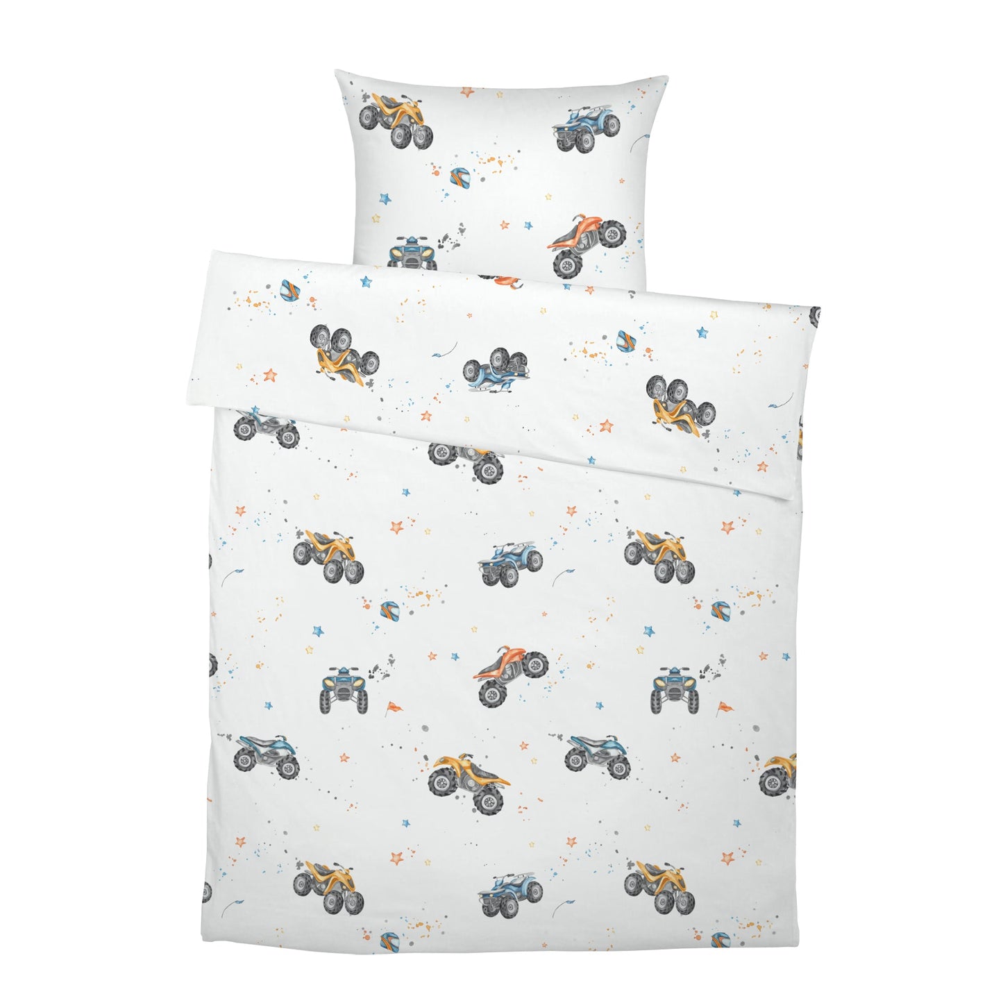 "Quads" Premium Kinderbettwäsche