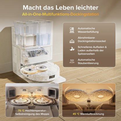 Roborock Qrevo S Pro – Saug- & Wischroboter mit 18.500 Pa