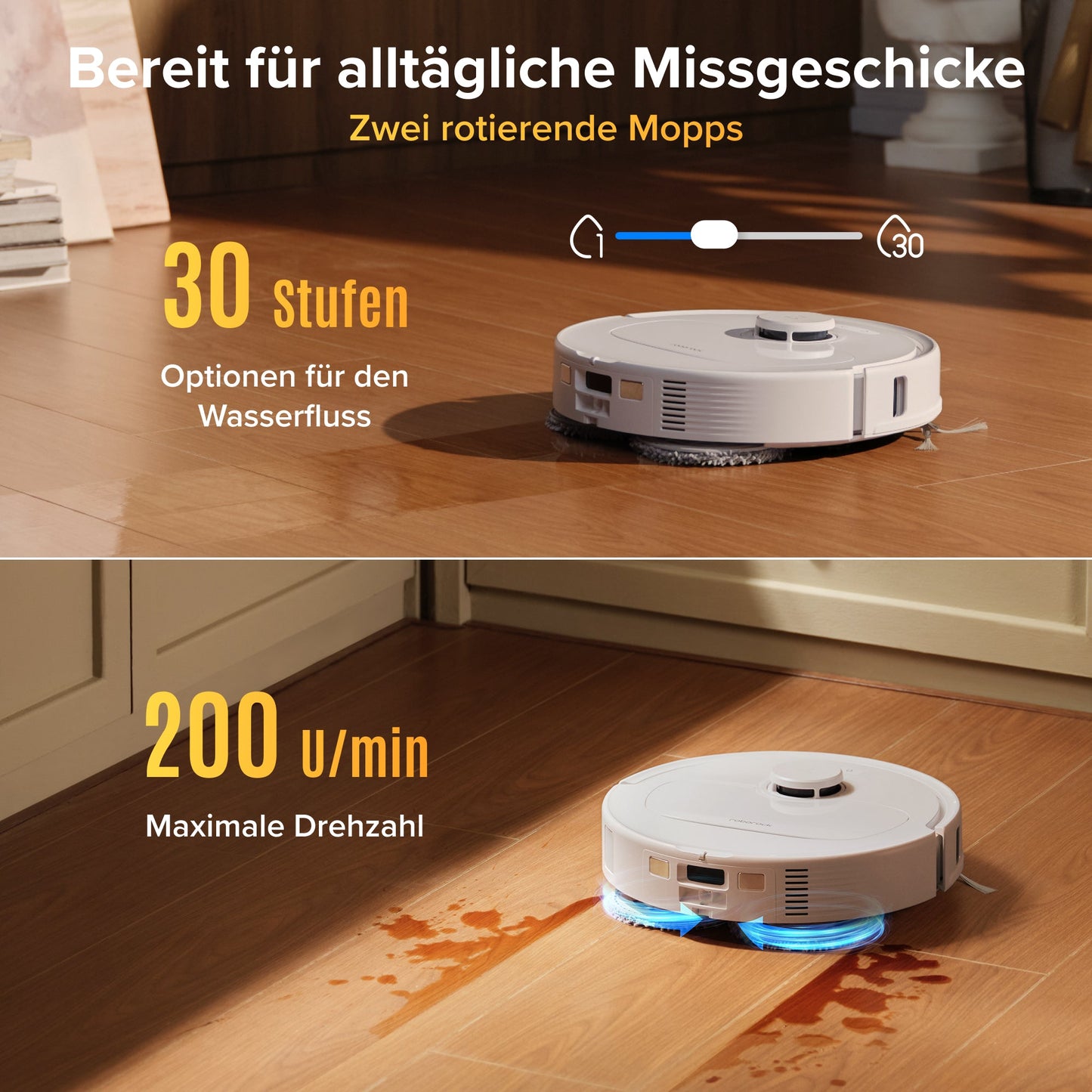 Roborock Qrevo S Pro – Saug- & Wischroboter mit 18.500 Pa