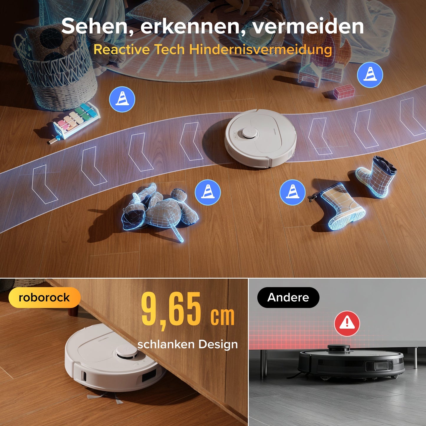 Roborock Qrevo S Pro – Saug- & Wischroboter mit 18.500 Pa