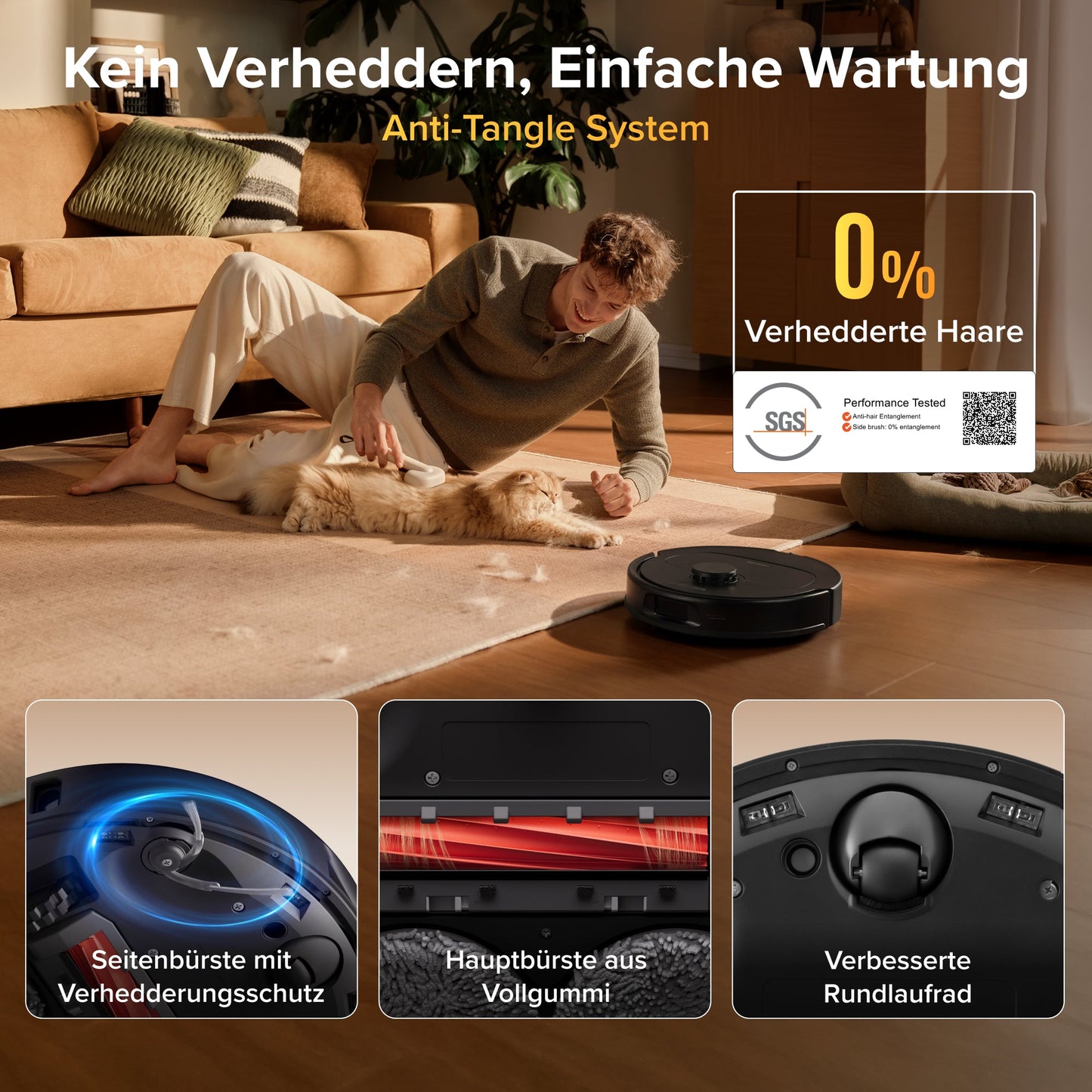 Roborock Qrevo S Pro – Saug- & Wischroboter mit 18.500 Pa