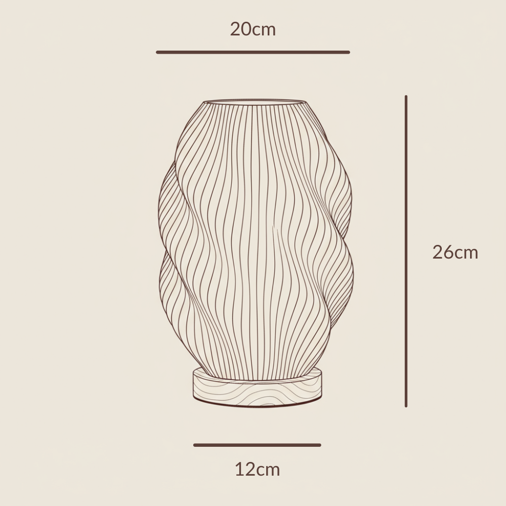 Twuro Tischlampe – Innovatives 3D-Design aus Leipzig