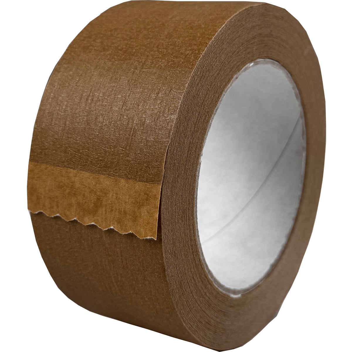 Papier Klebeband, Papier Packband in Braun - 55mm x 66m - 130 my - FSC-Mix