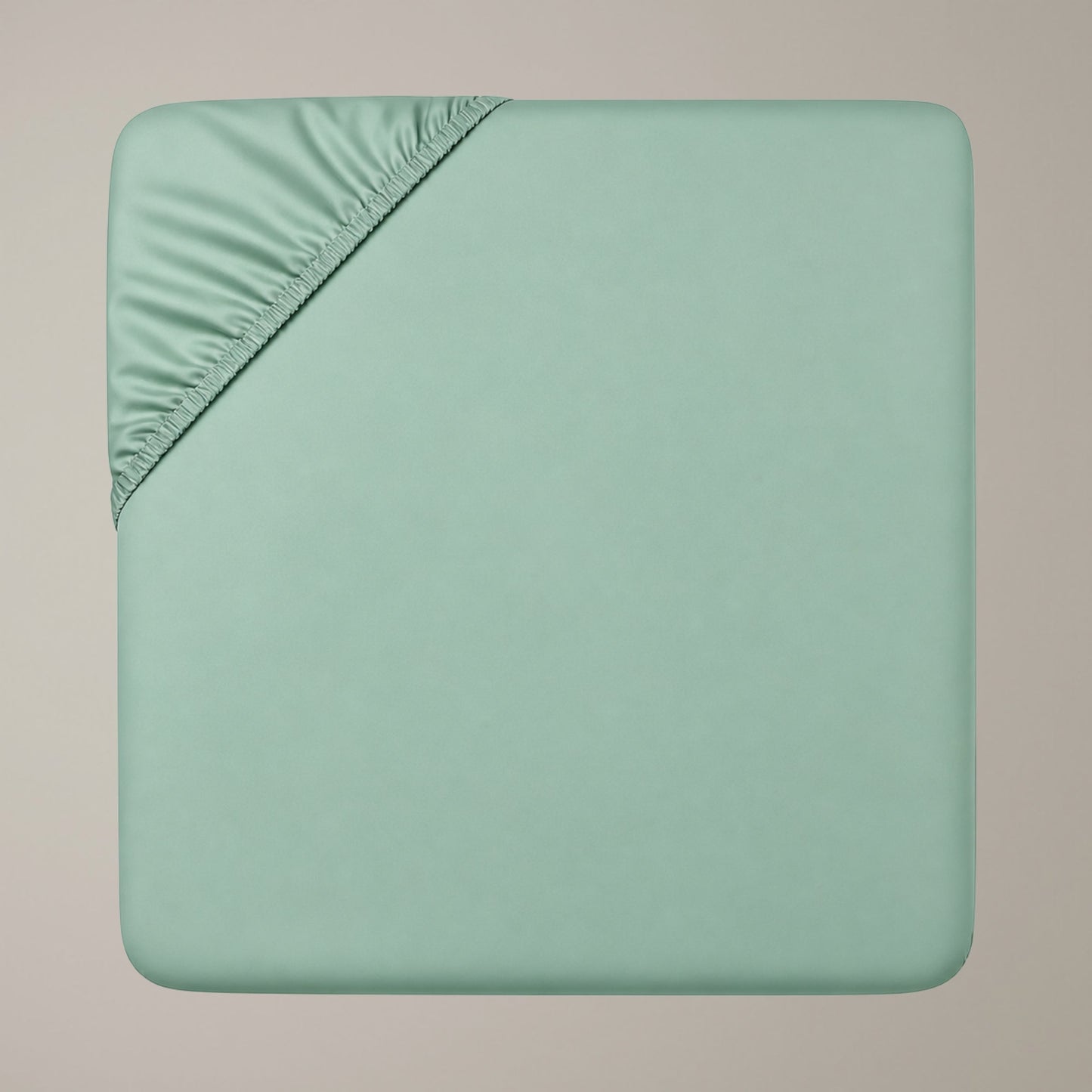 Luxe Baumwolle Satin Spannbettlaken