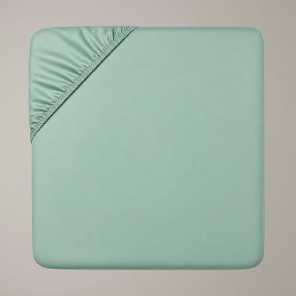 Luxe Baumwolle Satin Spannbettlaken
