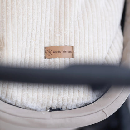 Winterfußsack Cord – warm für Kinderwagen