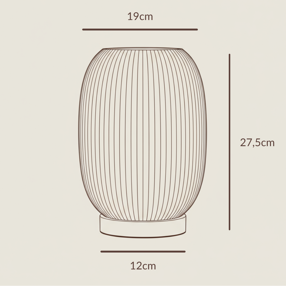 Boa Tischlampe – Handgemachtes 3D-Design aus Leipzig