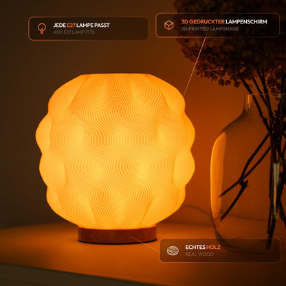 Numo Tischlampe – Einzigartiges 3D-Design aus Leipzig