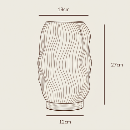 Flow Tischlampe – Dynamisches 3D-Design aus Leipzig