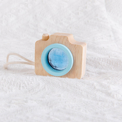 Hölzerne Mini Kamera für Kinder - Lernspielzeug & kreatives Geschenk