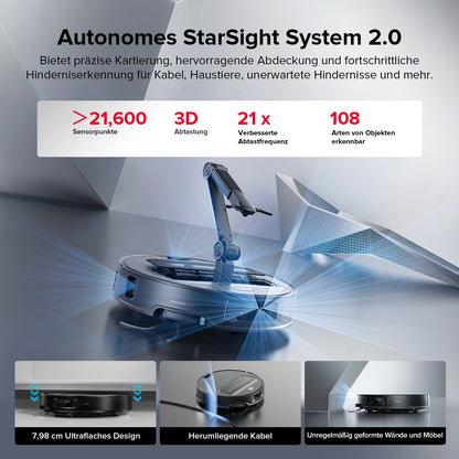 Roborock Saros Z70 – Saugroboter mit OmniGrip™ Roboterarm