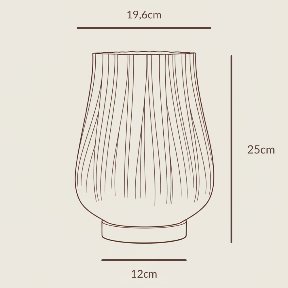 Cora Tischlampe – Elegantes 3D-Design aus Leipzig