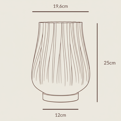 Cora Tischlampe – Elegantes 3D-Design aus Leipzig