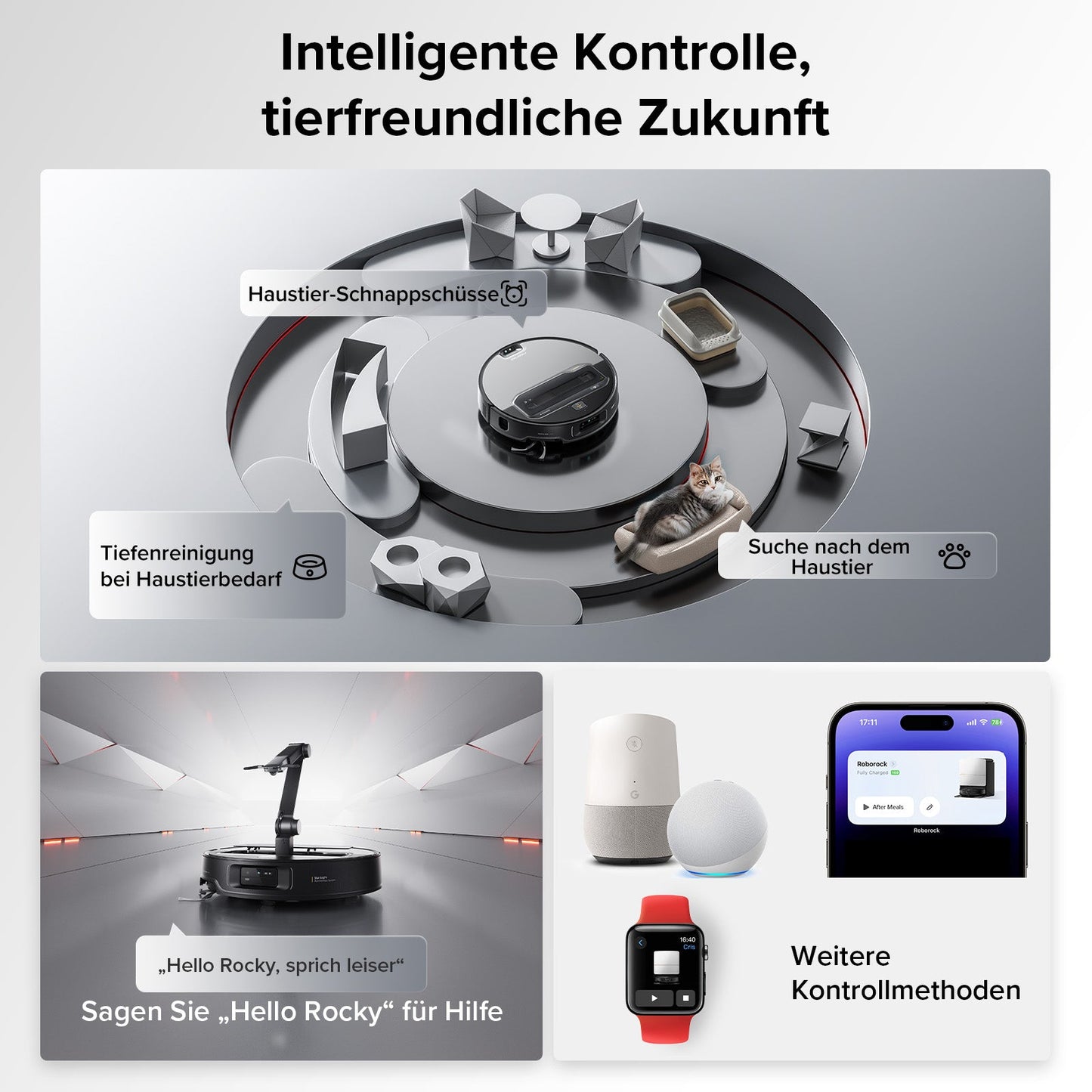 Roborock Saros Z70 – Saugroboter mit OmniGrip™ Roboterarm