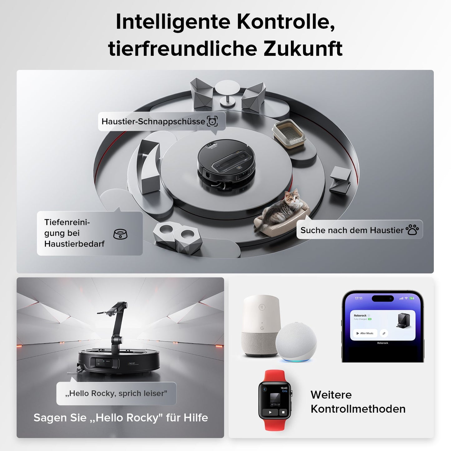 Roborock Saros Z70 – Saugroboter mit OmniGrip™ Roboterarm