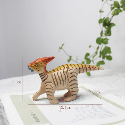 Dinosaurier Figuren aus Holz für Kinder - Fantasievolles Lernen