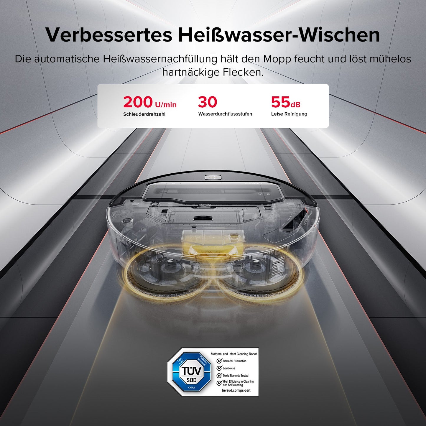 Roborock Saros Z70 – Saugroboter mit OmniGrip™ Roboterarm