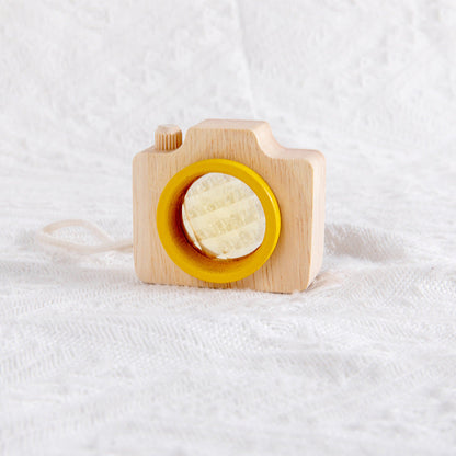 Hölzerne Mini Kamera für Kinder - Lernspielzeug & kreatives Geschenk