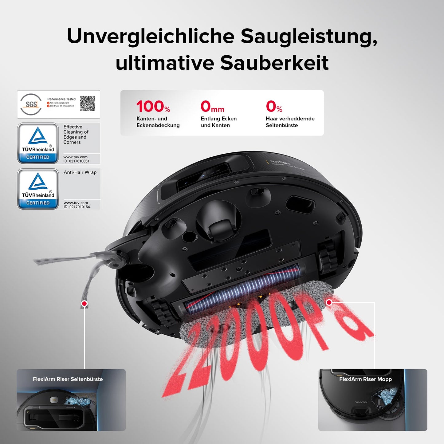 Roborock Saros Z70 – Saugroboter mit OmniGrip™ Roboterarm