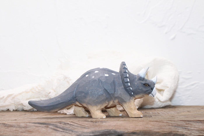 Dinosaurier Figuren aus Holz für Kinder - Fantasievolles Lernen