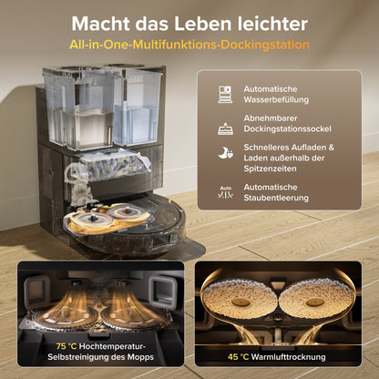 Roborock Qrevo S Pro – Saug- & Wischroboter mit 18.500 Pa