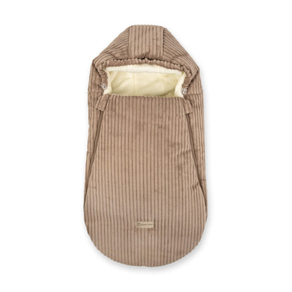Winterfußsack Cord – warm für Kinderwagen