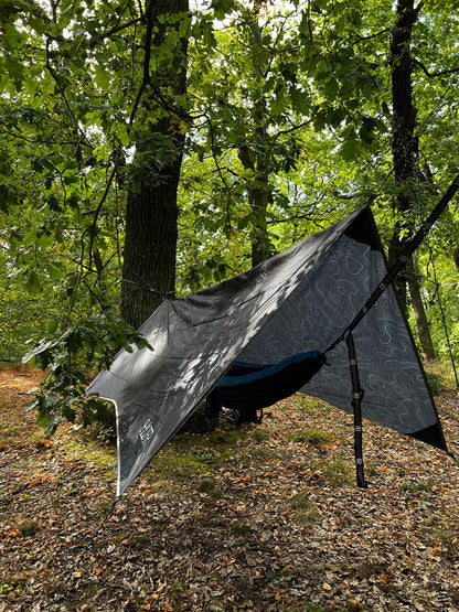 HÄNG SHÄLTER – Tarp & Zeltplane für die Hängematte