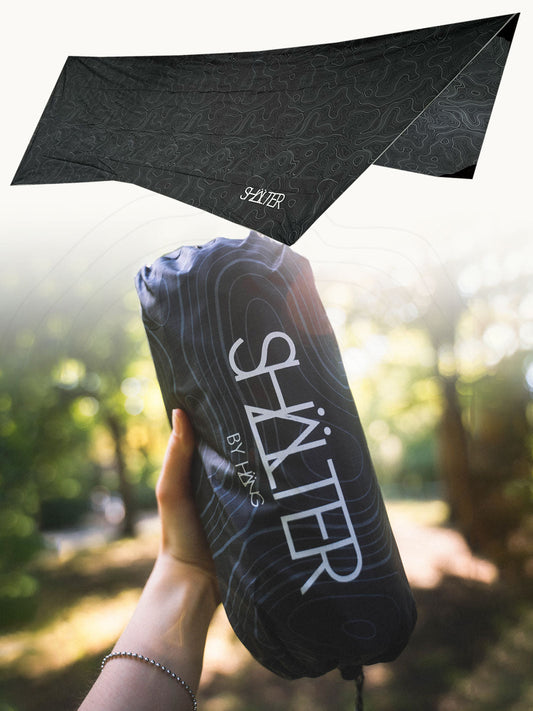 HÄNG SHÄLTER – Tarp & Zeltplane für die Hängematte