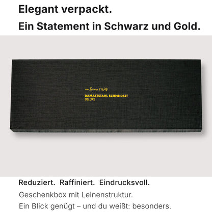 Damast Schneidset Deluxe
