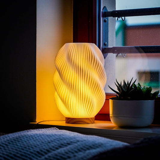 Twuro Tischlampe – Innovatives 3D-Design aus Leipzig