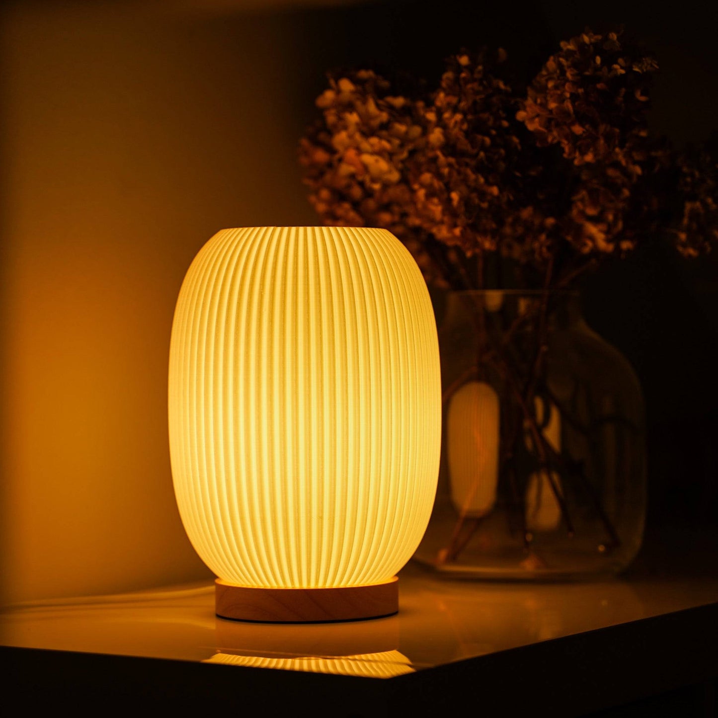 Boa Tischlampe – Handgemachtes 3D-Design aus Leipzig