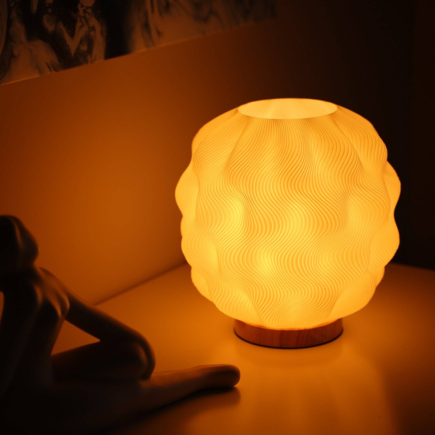 Numo Tischlampe – Einzigartiges 3D-Design aus Leipzig
