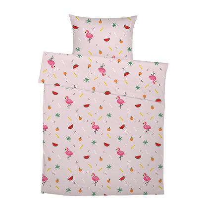 "Flamingo" Premium Kinderbettwäsche
