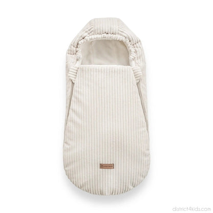 Winterfußsack Cord – warm für Kinderwagen