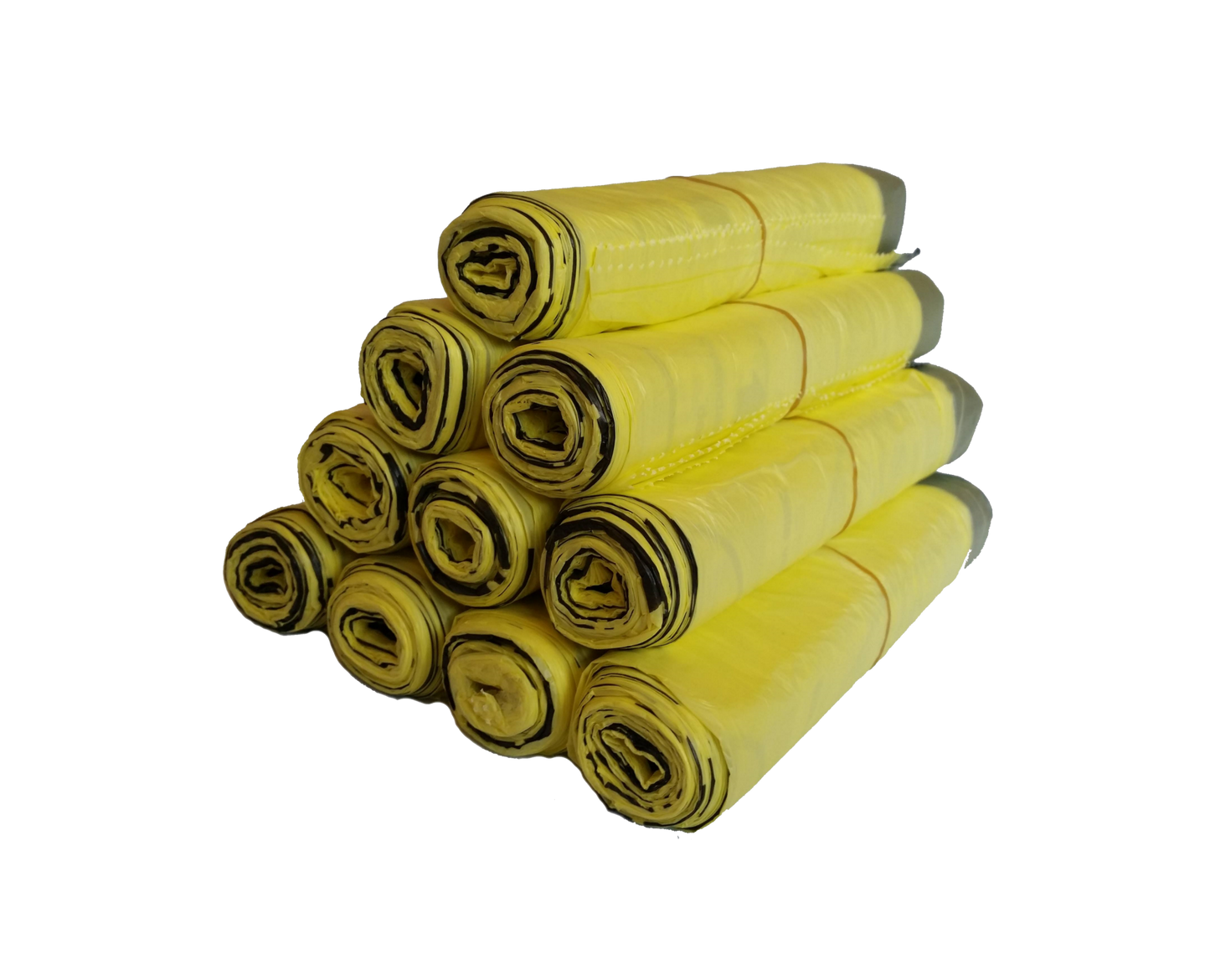Gelbe Säcke auf Rolle(n)