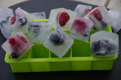 Eiswürfelform klassisch für 15 mittelgroße Würfel je 3,5x3,5x3cm