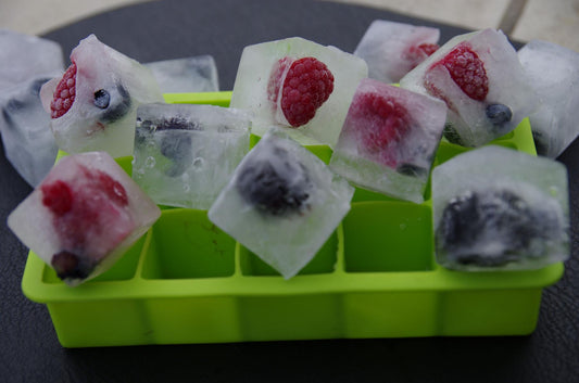 Eiswürfelform klassisch für 15 mittelgroße Würfel je 3,5x3,5x3cm