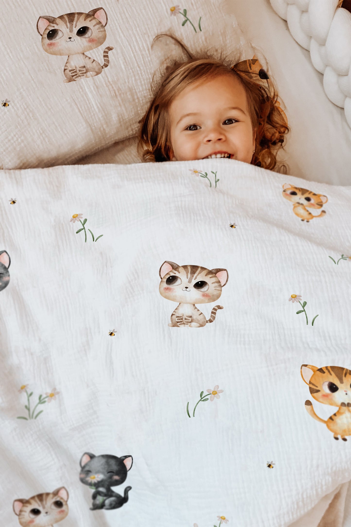 "Katzen" Premium Kinderbettwäsche