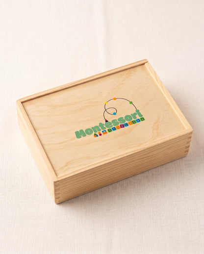 Montessori Kugel Sortier- und Zuordnungsspiel aus Holz mit 12 Farben – Puzzle für Farberkennung & frühkindliche Bildung