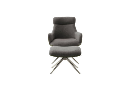 PELION Loungesessel inkl. Hocker