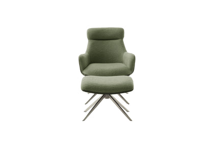 PELION Loungesessel inkl. Hocker
