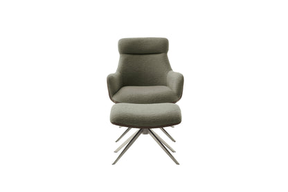 PELION Loungesessel inkl. Hocker