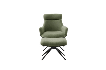 PELION Loungesessel inkl. Hocker