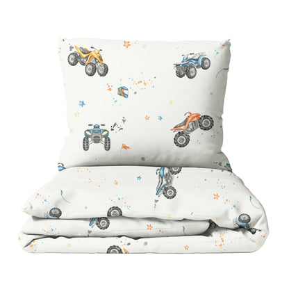 "Quads" Premium Kinderbettwäsche