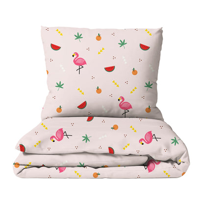 "Flamingo" Premium Kinderbettwäsche