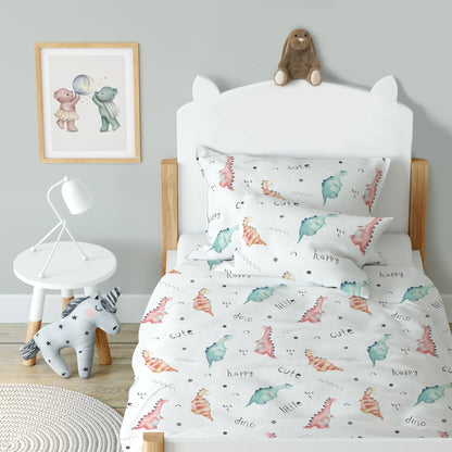 "Little Dino" Premium Kinderbettwäsche