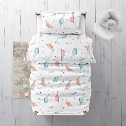 "Little Dino" Premium Kinderbettwäsche
