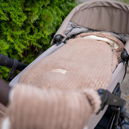 Winterfußsack Cord – warm für Kinderwagen