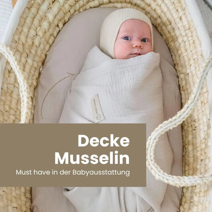 Musselindecke – Mulltuch, Schmuse- & Puckdecke
