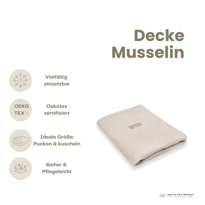 Musselindecke – Mulltuch, Schmuse- & Puckdecke